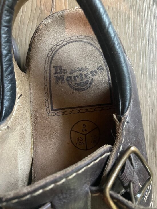 Dr. Martens Shoes Mens 10 Fisherman Sandals Summer Leather 8332 Vintage Y2K! main image 7